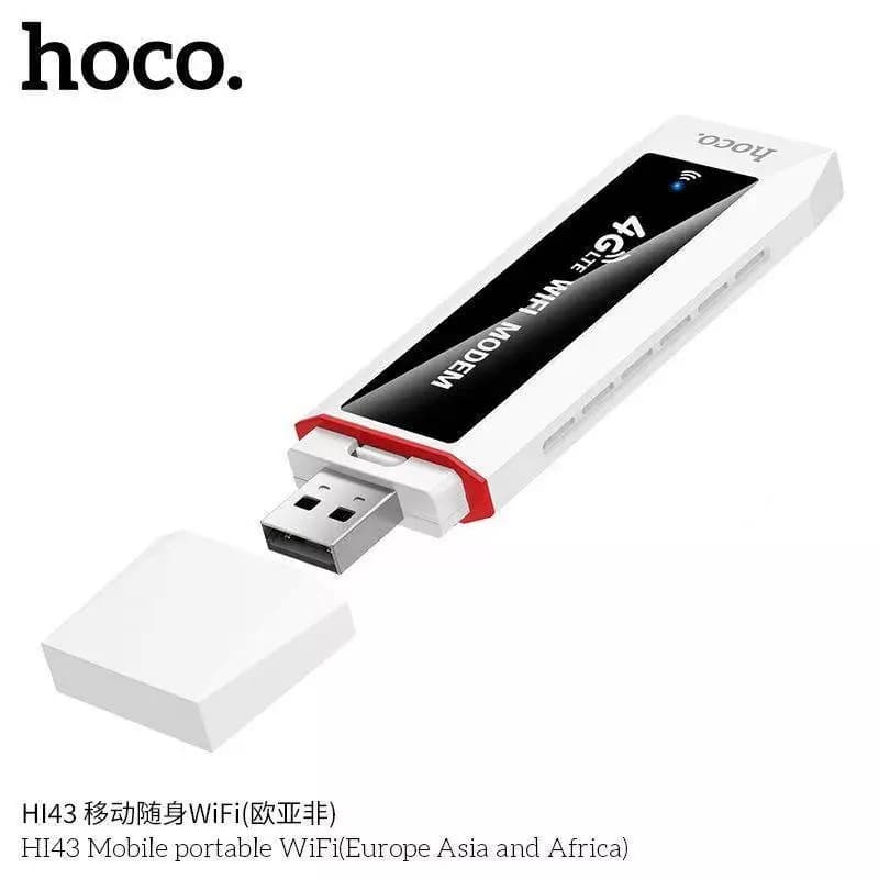 HOCO HI43 Pocket WiFi Hotspot 4G LTE WiFi6 – High-Speed USB Modem For PC, Notebook And EV Cars — image 4
