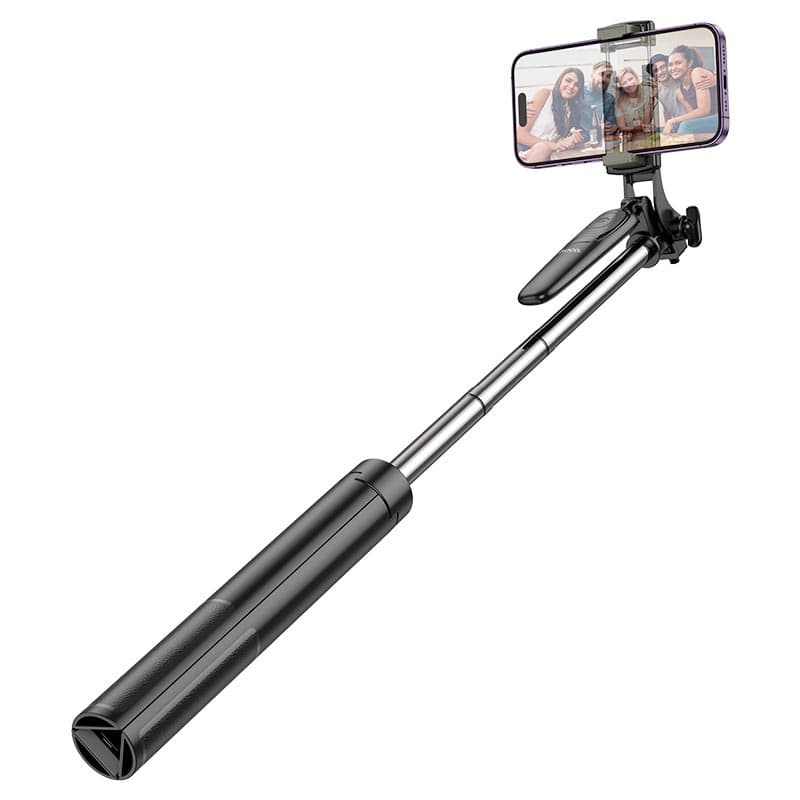 Hoco K19 Soul 1.57m Live Broadcast Tripod & Selfie Stick With Detachable Bluetooth Remote — image 2