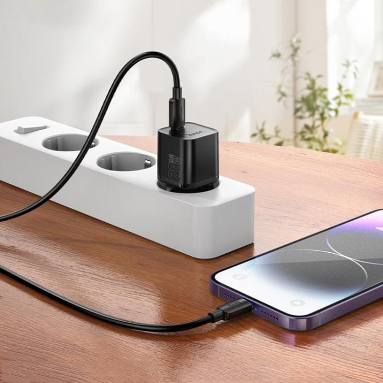 HOCO N64 GaN PD20W Type-C Single-Port Charger With 1m Type-C To 8-Pin Cable — image 3