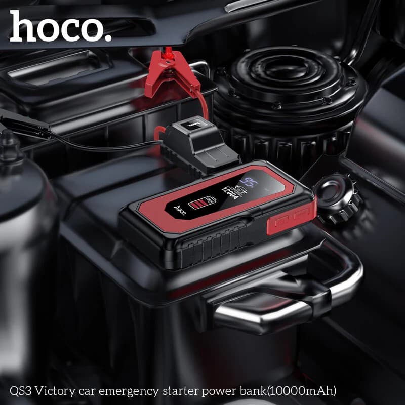 Hoco QS3 Portable Smart Car Jump Starter — image 4