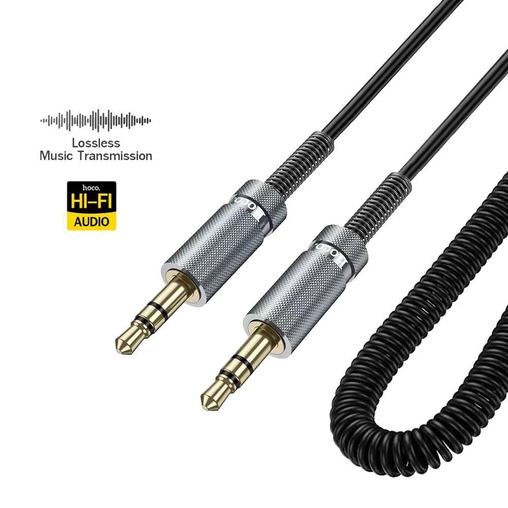Hoco UPA31 Spring Audio Aux Cable — image 1