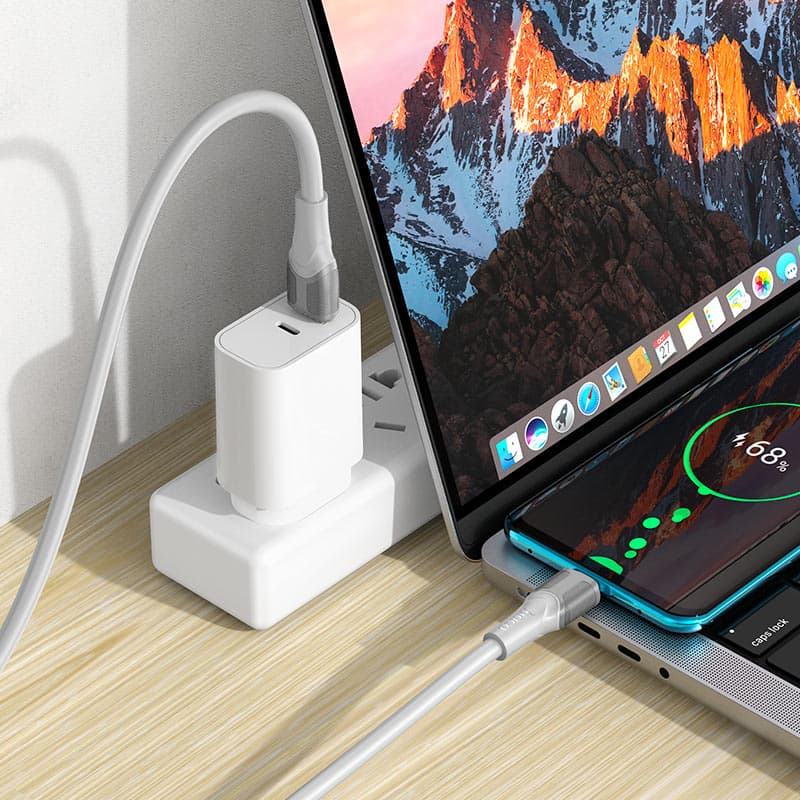 Hoco X106 5A Fast Charge 3 Meter USB To Type-C Data Cable — image 2