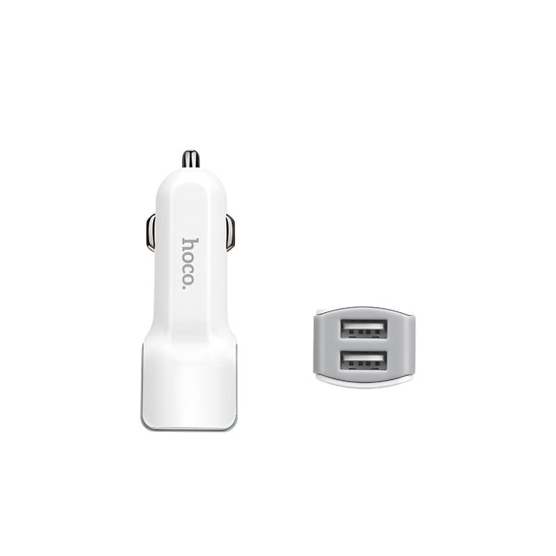 Hoco Z23 Car Charger Charging Adapter Dual USB Ports — image 1
