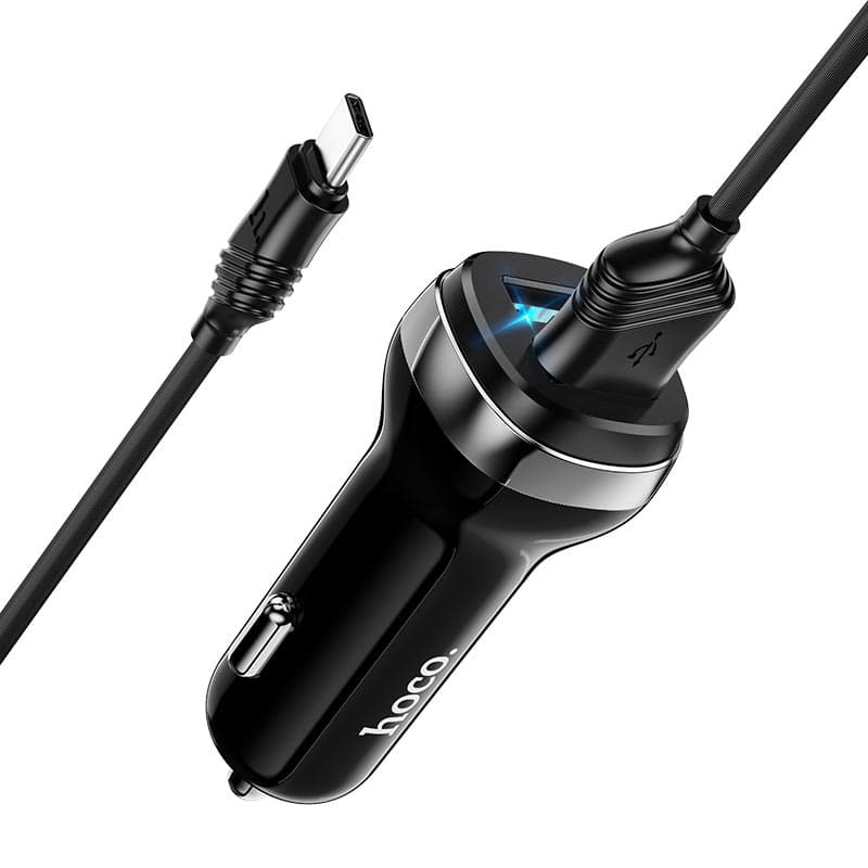 Hoco Z40 Superior Dual Port Car Charger — image 2