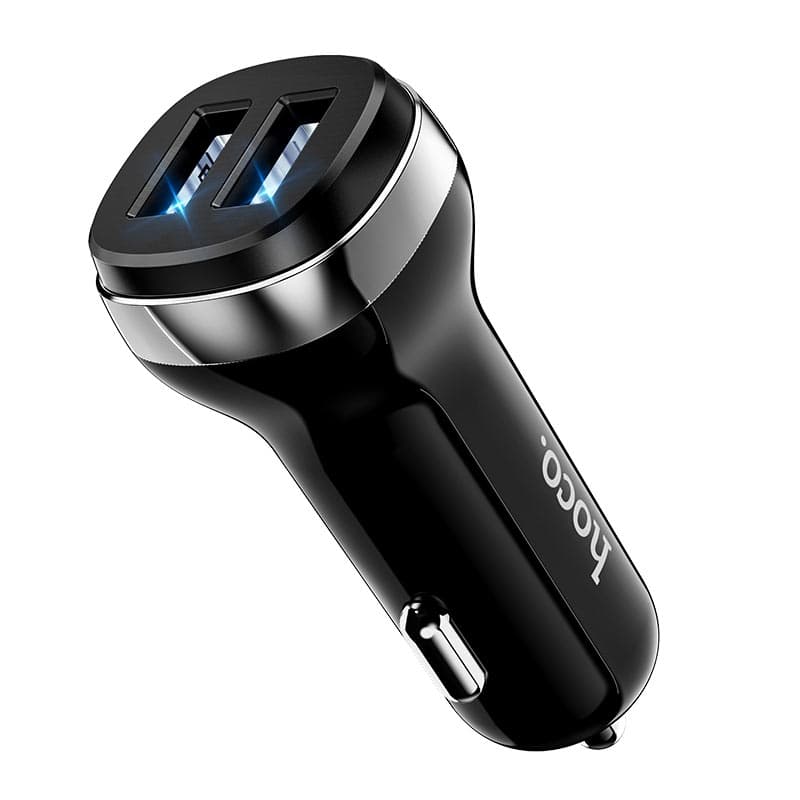Hoco Z40 Superior Dual Port Car Charger — image 1