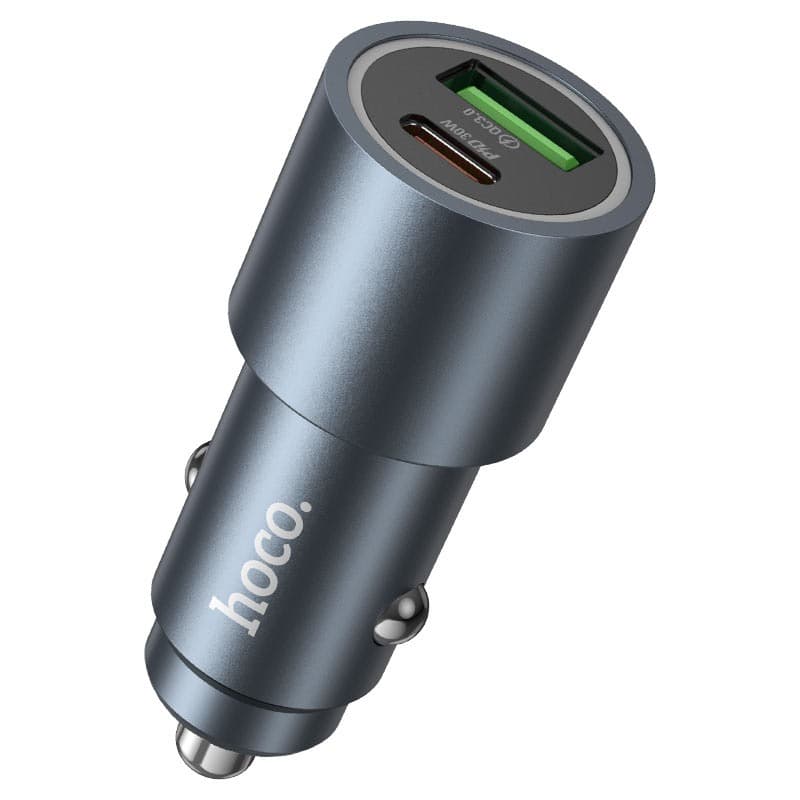 HOCO Z60 48 Watt Fast Charging Dual Port Car Charger — image 1