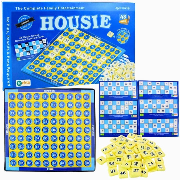 Housie Deluxe Family Board Game — image 1