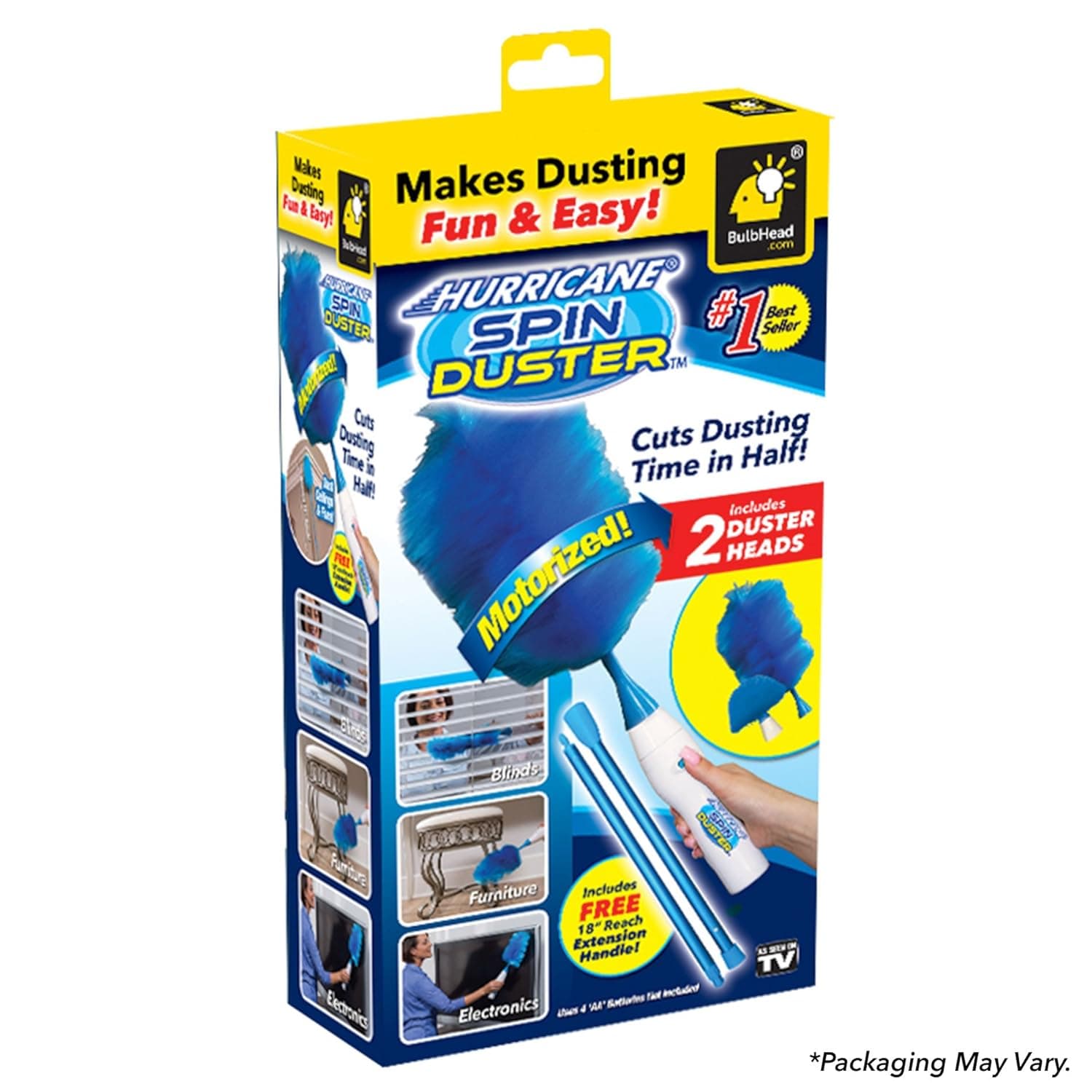 Hurricane Spin Duster Motorized Dust Wand — image 5