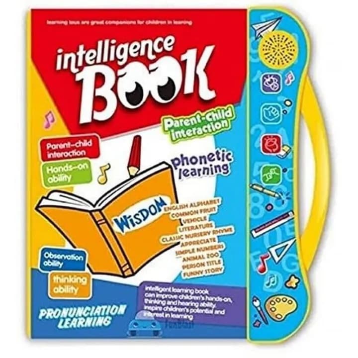 Intellectual Learning Study Book Electronic Talking Book Preschool Early Learning Book For Kids — image 1