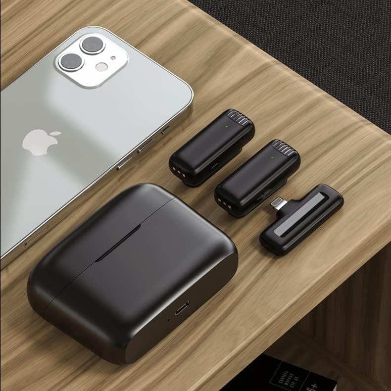 J13 Wireless Microphone Mic With Charging Case For Type C Android And iPhone — image 2
