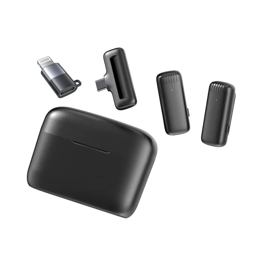 J13 Wireless Microphone Mic With Charging Case For Type C Android And iPhone — image 1