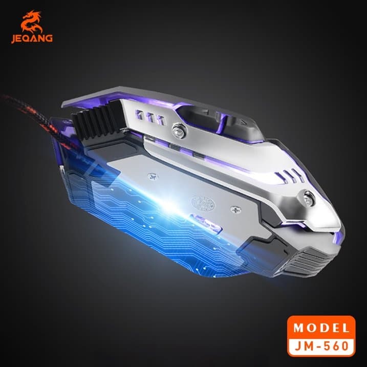 JEQANG JM560 7D Wired Gaming Mouse With RGB Breathing Lights — image 3