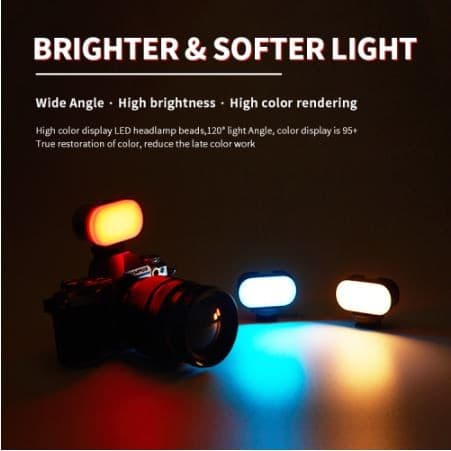 Jmary FM 16RGB Mini RGB Camera Video Fill Light — image 2