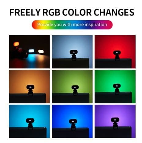 Jmary FM 16RGB Mini RGB Camera Video Fill Light — image 3