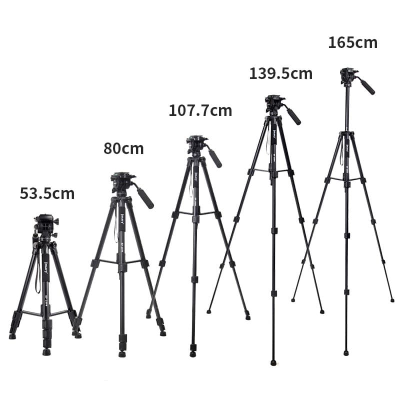Jmary KP 2599 Professional Aluminum Tripodfor DSLR Camera — image 3