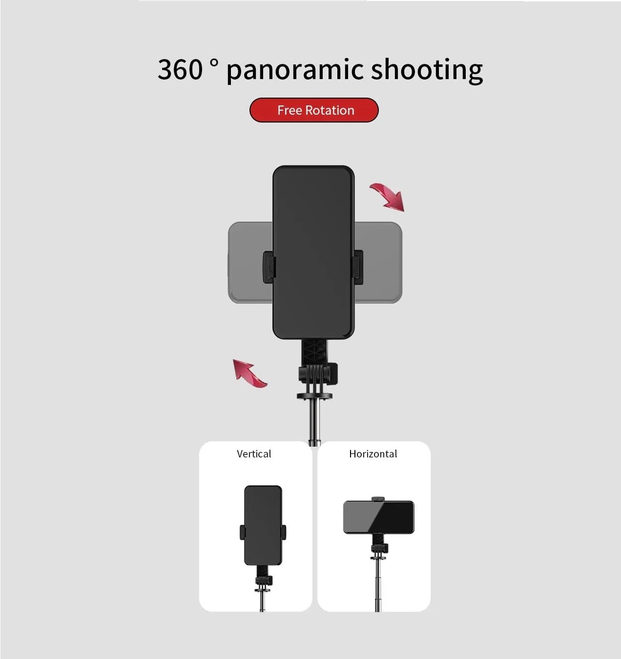 Jmary KT219 90cm Selfie Stick Tripod Stand — image 3