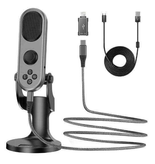 Jmary MC PW7 Professional USB Microphone With Noise Reduction — image 1