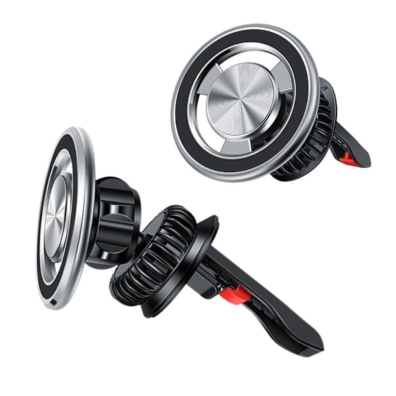 Jmary MH77 Magnetic 360 Degree Rotating Head Phone Holder Ventilation Design — image 2