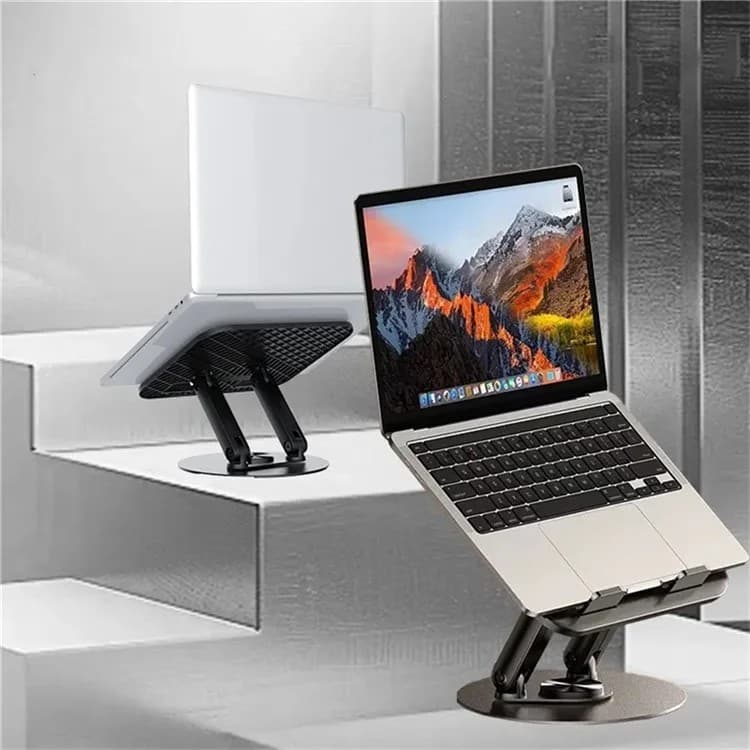 Jmary MK85 Tablet And Laptop Stand Swivel And Foldable Dual Axis — image 1