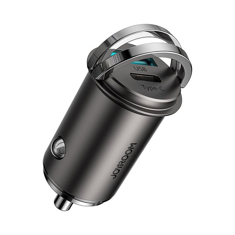 JOYROOM CA35 20W Mini Dual Port Ring‑Pull Fast Car Charger (PD + QC 3.0) — image 1