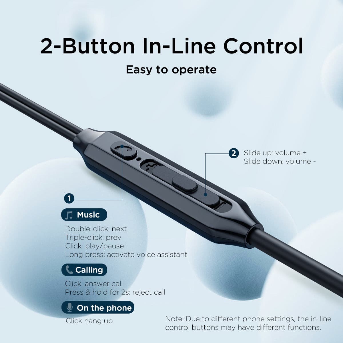 Joyroom JR-EC06 TYPE-C Series In-Ear Metal Wired Earphone — image 4