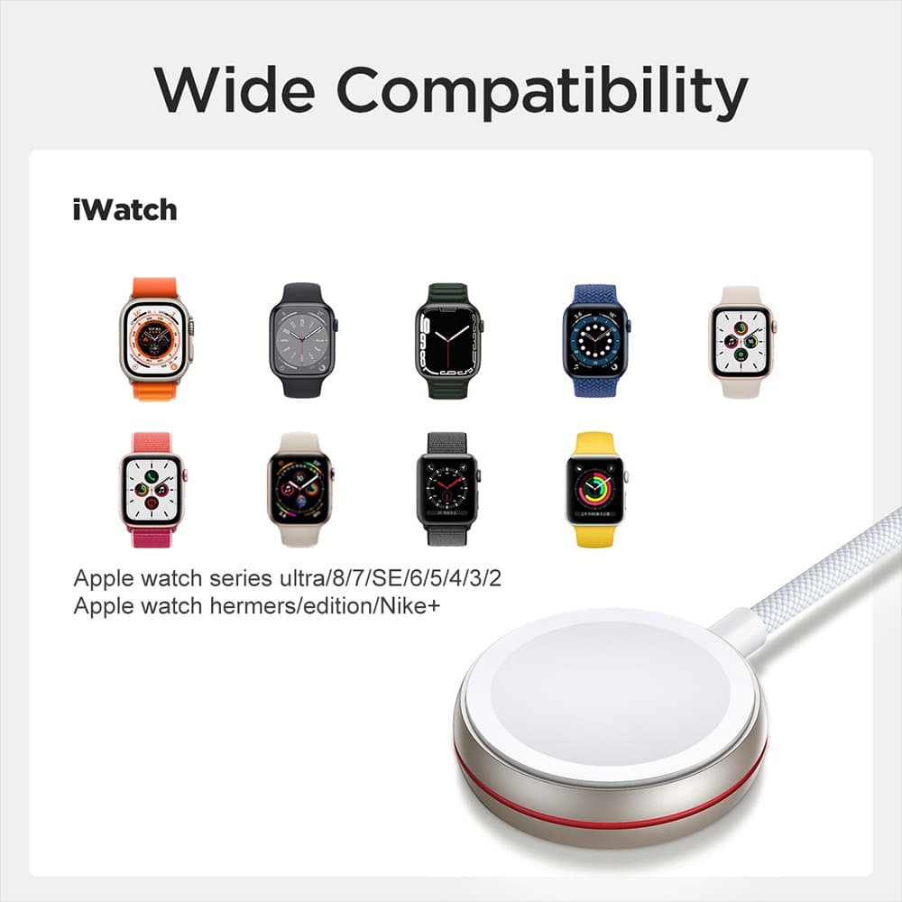 JOYROOM S‑IW011 iP Watch Magnetic Charging Cable – USB‑C 1.2 m — image 2