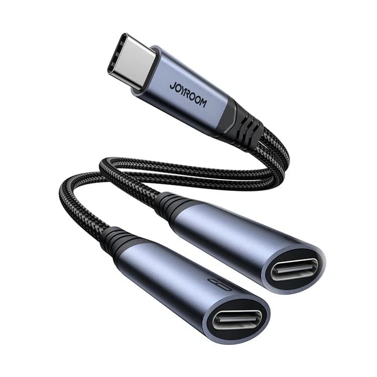 Joyroom SY C03 Audio Transfer Series 2 In 1 Audio Adapter Type-C To Dual Type-C — image 1