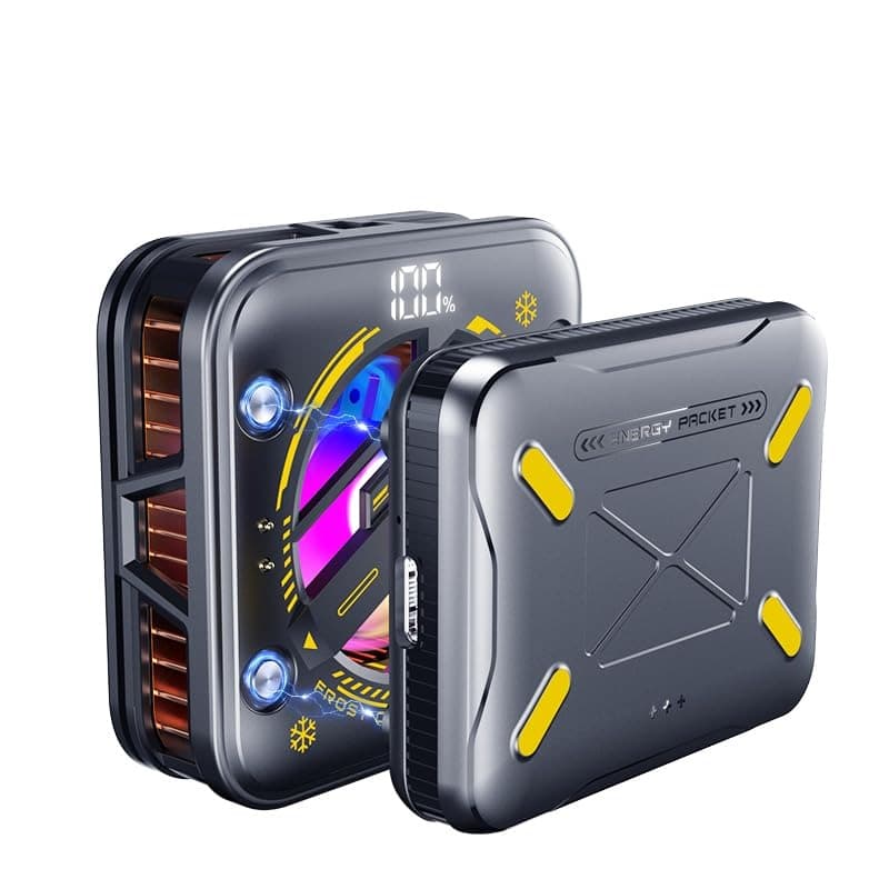 K18 Magnetic Rechargeable Phone Cooler With RGB Fan — image 1