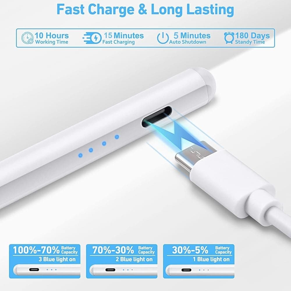 K2260 Fine Point Universal Touch Screens Capacitive Pen Type C Charging — image 2