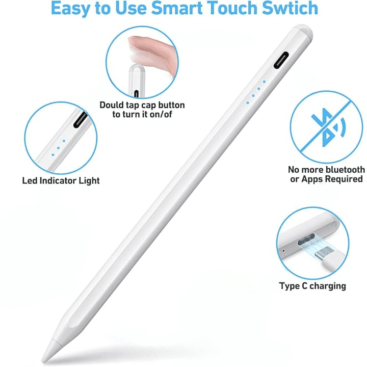 K2260 Fine Point Universal Touch Screens Capacitive Pen Type C Charging — image 3