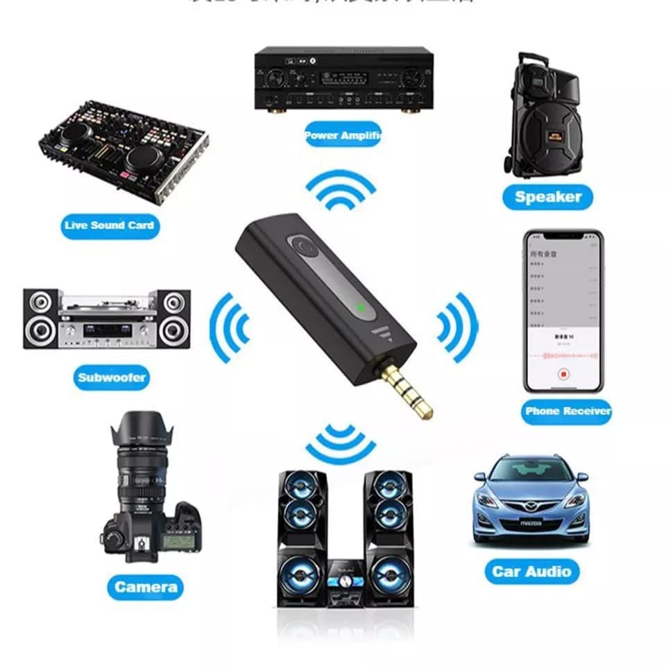 K35 3.5mm Wireless Omnidirectional Microphone Mic Plug And Play — image 2