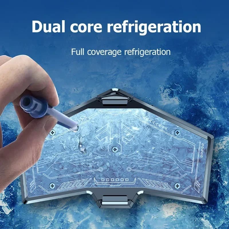 K8 Magnetic Mobile Cooler Fan Radiator Universal Phone Cooler for Gaming & Live Streaming — image 4
