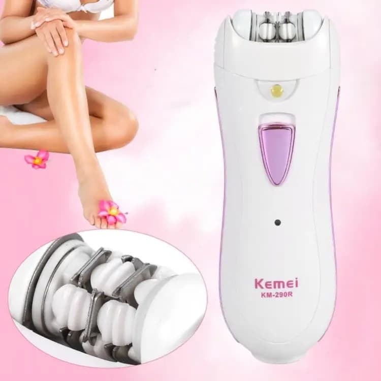 Kemei KM290R Rechargeable Women Epilator Shaver — image 1
