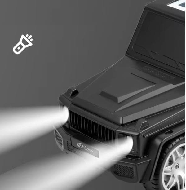 Kisonli B2 Portable Cool Car Solar Charging Bluetooth Speaker With Flashlight — image 2