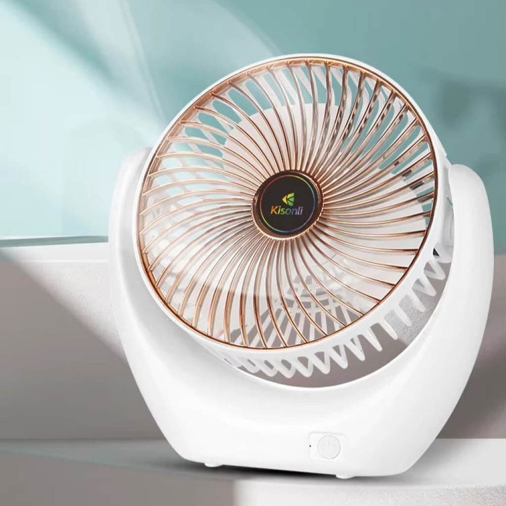 Kisonli F105 Portable Desktop Fan With Rechargeable Battery — image 1
