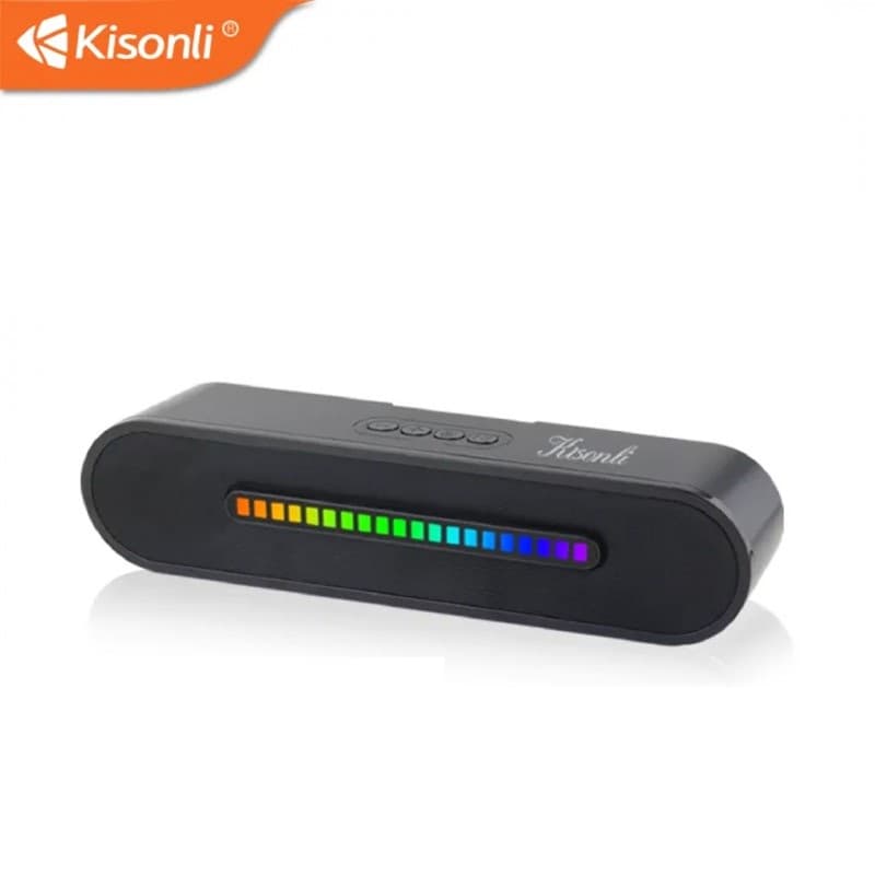 Kisonli LED 916 Wireless Bluetooth Longbar Speaker With RGB Lights — image 1