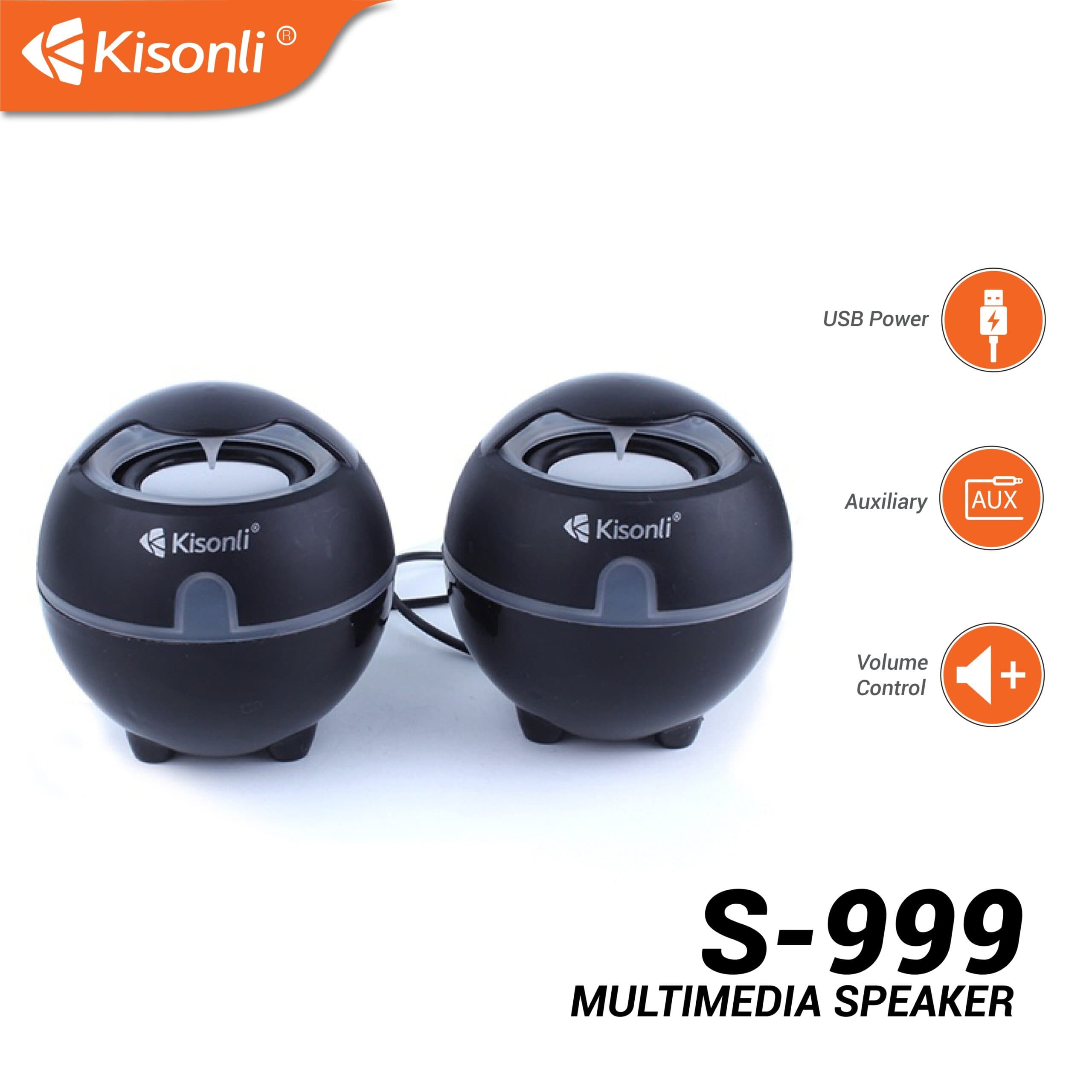 Kisonli S999 Wired Computer Speaker — image 1