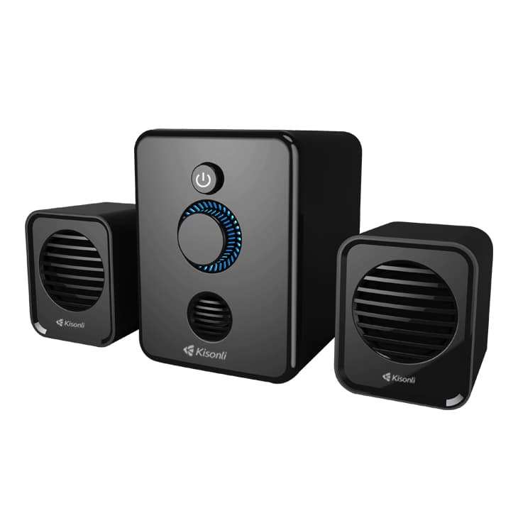 Kisonli U3000BT Multimedia Wired Bluetooth Computer Speaker — image 1
