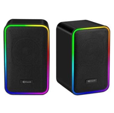 Kisonli X21 20 Watt 2 Channel Wired Bluetooth Speaker With RGB LED Light — image 3