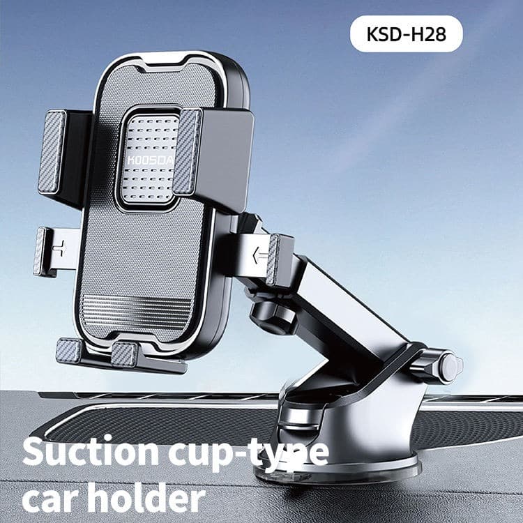KOOSDA KSD-H28 Universal Long Neck Car Phone Holder With Suction Cup Adjustable — image 1
