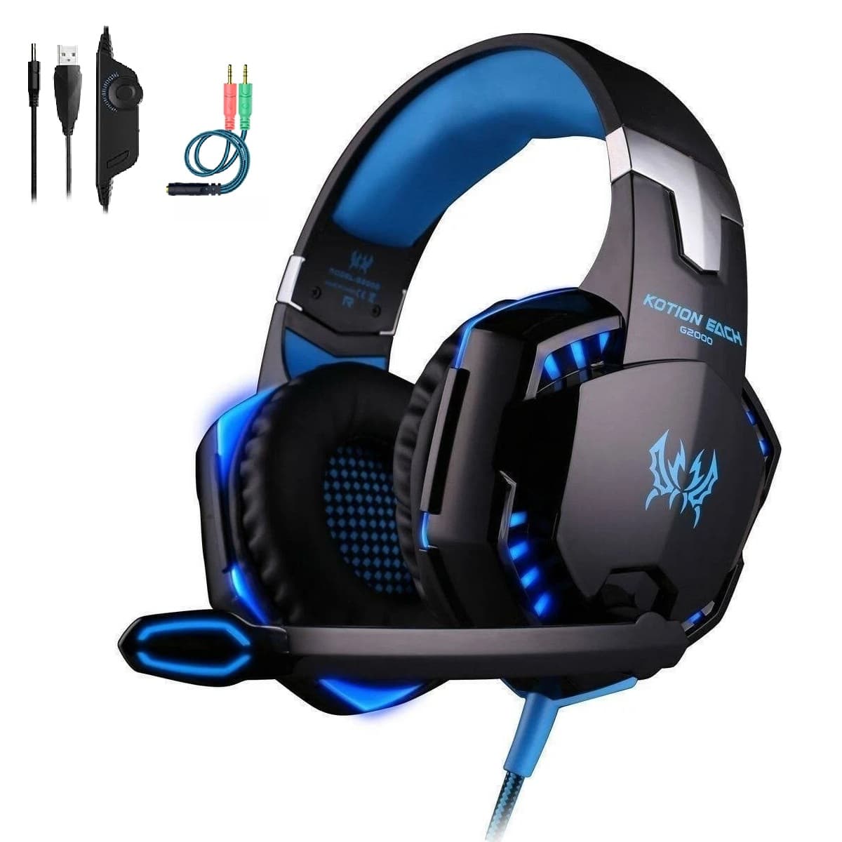 KOTION EACH G2000 Headset Wired Gaming Headphone — image 1
