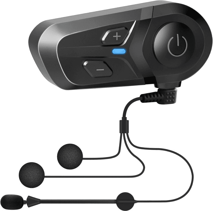 L1 Motorcycle Bluetooth Helmet Headset Bluetooth 5.3 IP67 HD Speakers Hands-Free Calls Music and GPS — image 1