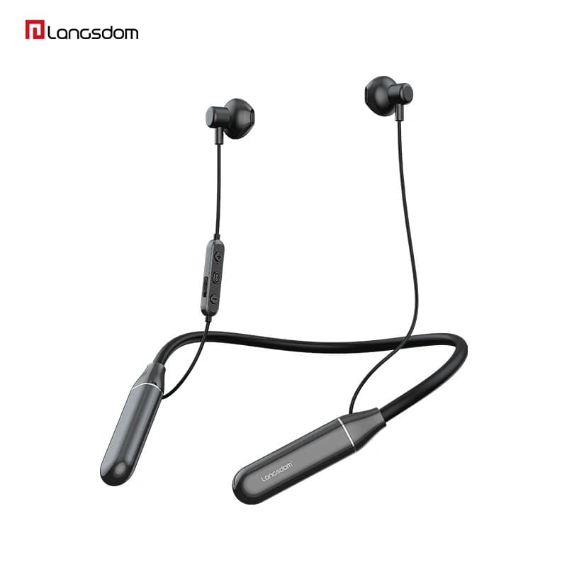 Langsdom L5 Max Sports Magnetic Wireless Bluetooth Headphone Headset With Microphone — image 1