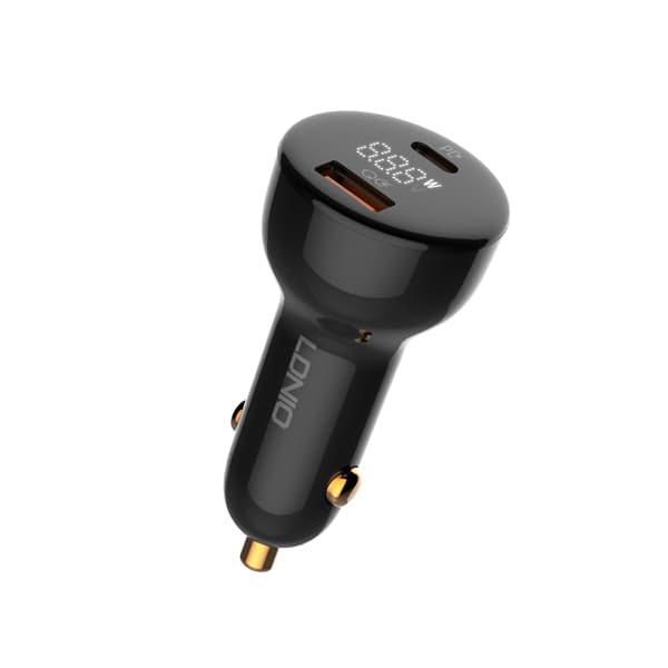 LDNIO C101 100W Dual USB Super Fast Car Charger — image 1