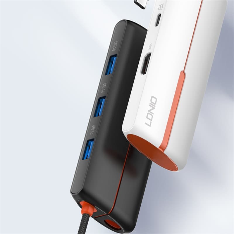 LDNIO DS 25H 5-in-1 USB-C Expansion Dock Hub Adapter — image 3