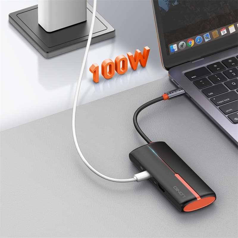 LDNIO DS 25H 5-in-1 USB-C Expansion Dock Hub Adapter — image 4
