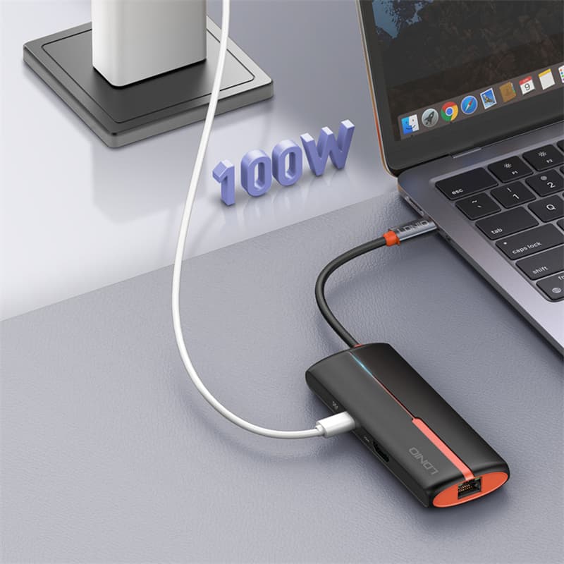 Ldnio DS 26H Type C 6 In 1 Docking Station HDMI RJ45 USB — image 5