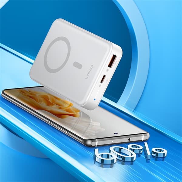 LDNIO PQ16 High Quality Magnetic Mini 10000mah Wireless Powerbank — image 3
