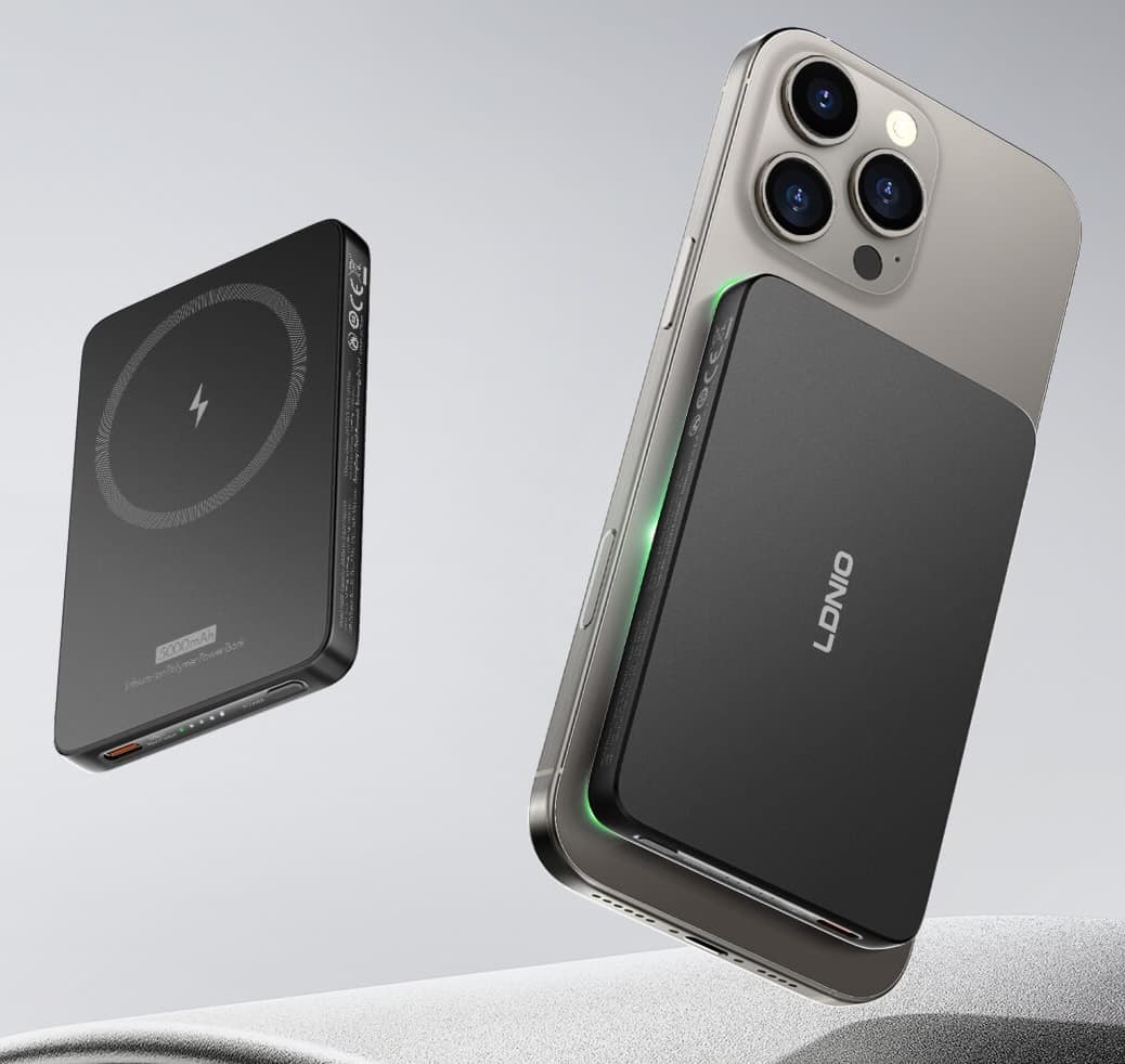 LDNIO PQ28 Ultralight 5000 mAh 15W Wireless Fast Powerbank — image 1