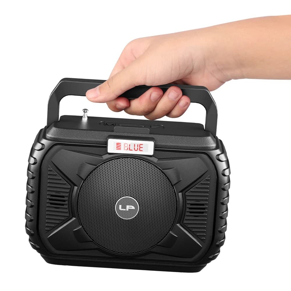 LP V62 TWS Wireless Bluetooth V5.1 Portable Speaker Super Bass FM Radio TF Slot USB Drive — image 1